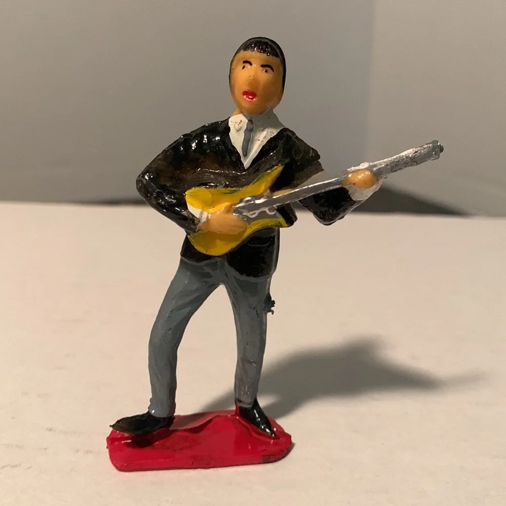 60’s Vintage BEATLES Plastic Cake Toppers/figures